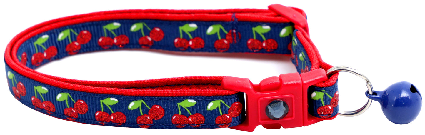 Cherries Breakaway Cat Collar