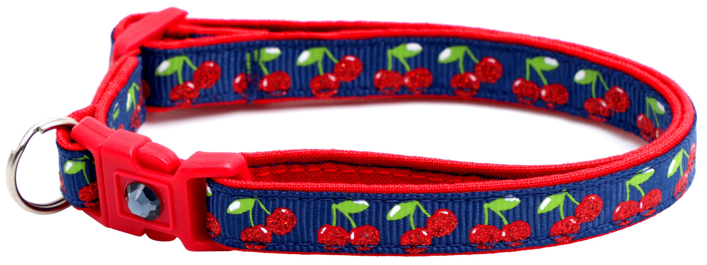 Cherries Breakaway Cat Collar