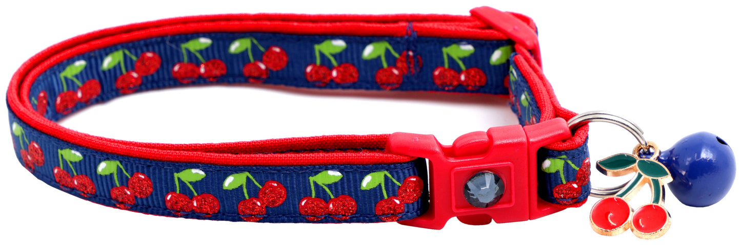 Cherries Breakaway Cat Collar