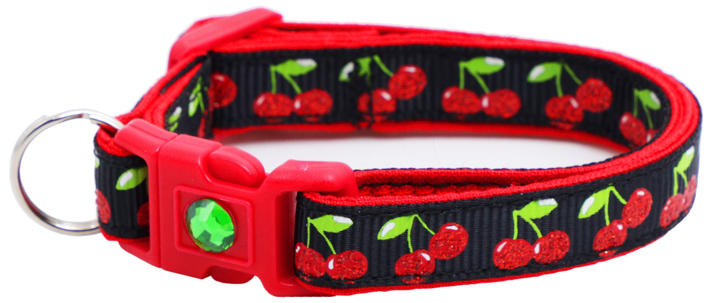 Cherries Breakaway Cat Collar