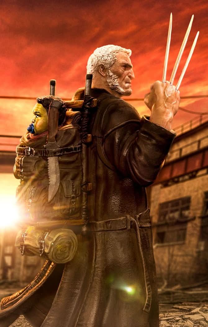 Statue Old Man Logan (Wolverine 50th Anniversary) - X-Men - Art Scale 1/10 - Iron Studios-0