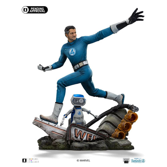 Statue Mister Fantastic - The Fantastic Four: First Steps - Art Scale 1/10 - Iron Studios-0