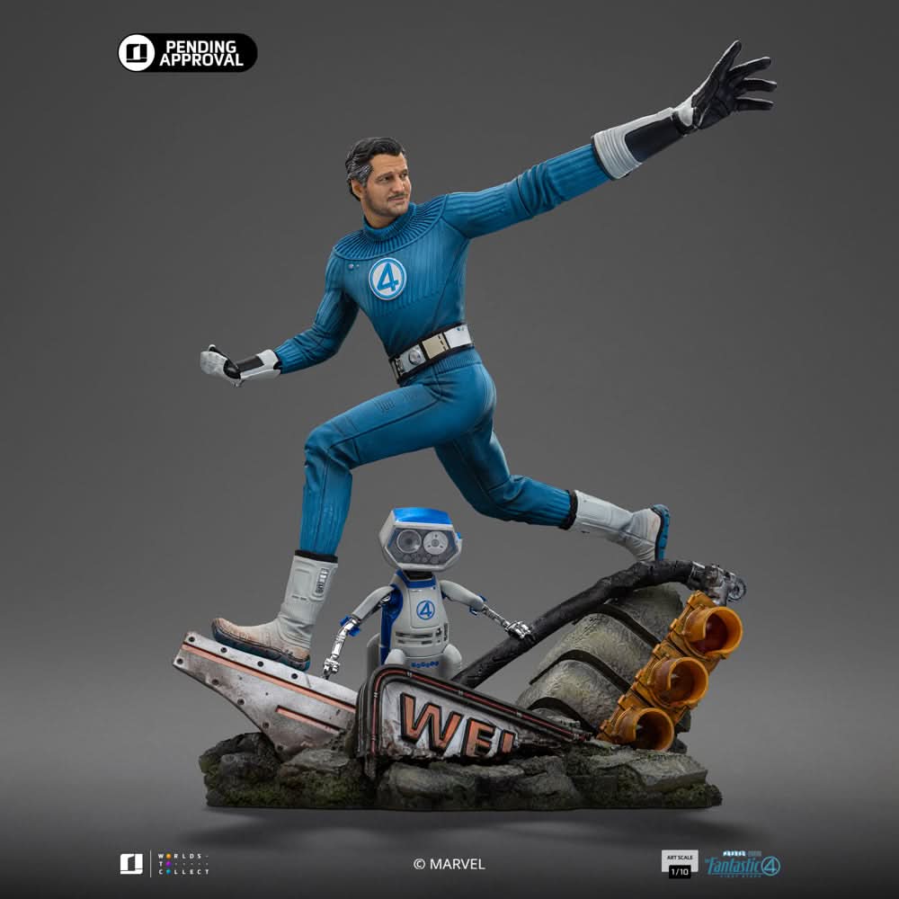 Statue Mister Fantastic - The Fantastic Four: First Steps - Art Scale 1/10 - Iron Studios-1