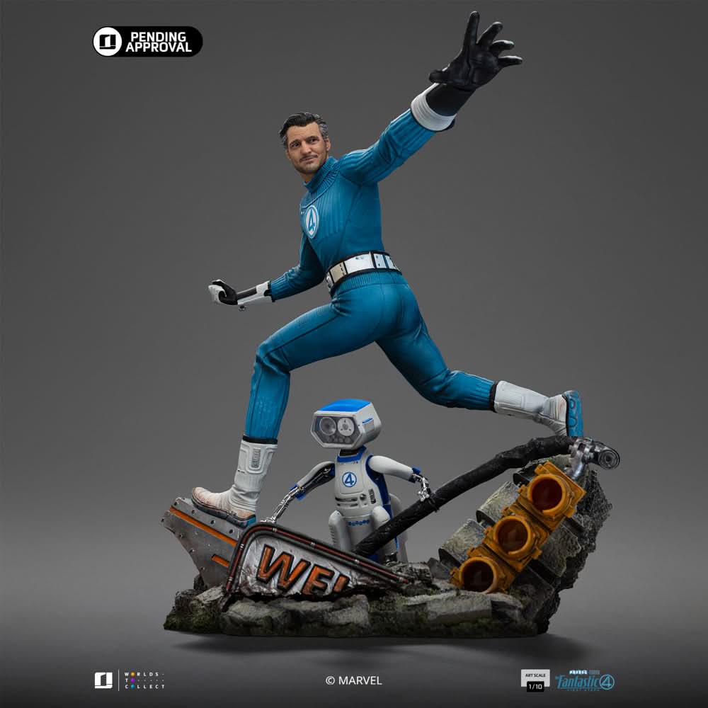 Statue Mister Fantastic - The Fantastic Four: First Steps - Art Scale 1/10 - Iron Studios-2