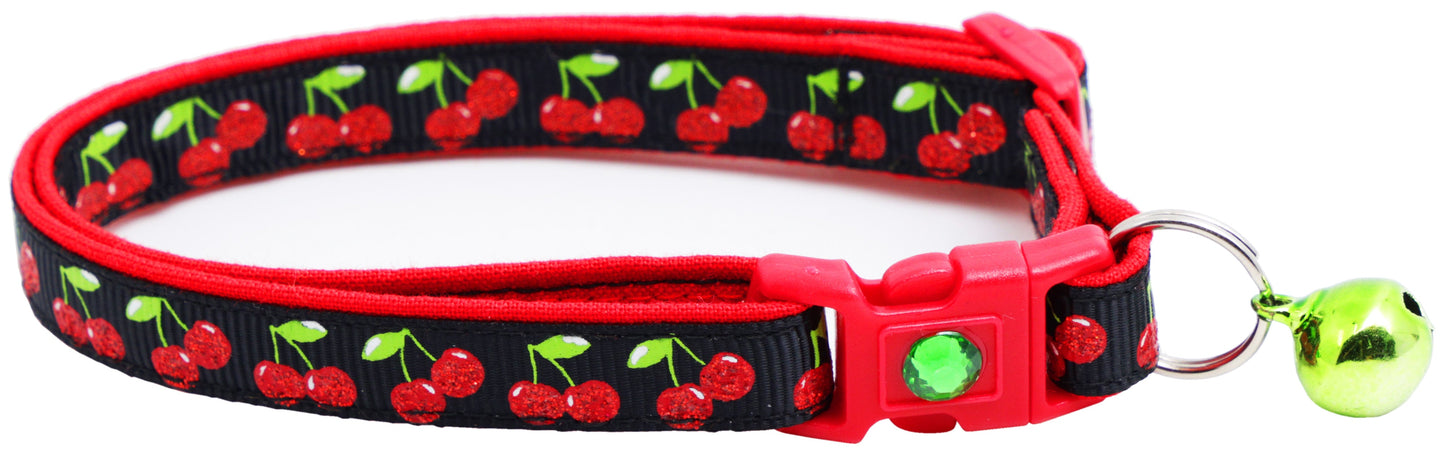 Cherries Breakaway Cat Collar