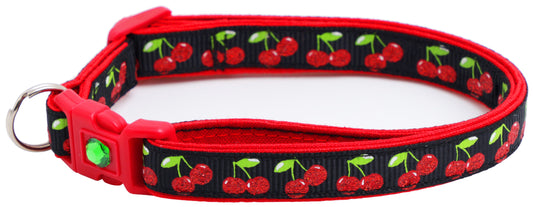 Cherries Breakaway Cat Collar