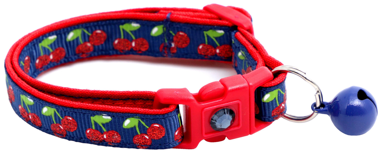 Cherries Breakaway Cat Collar