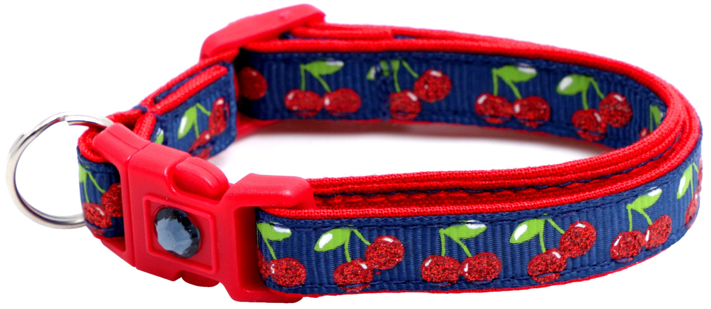 Cherries Breakaway Cat Collar