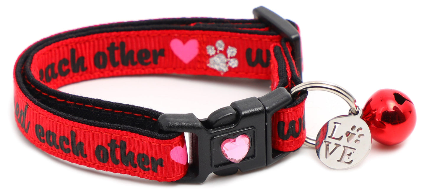 We Rescued Each Other Breakaway Cat Collar
