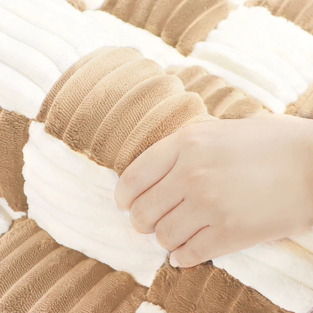 Dog Bed Mat Warm Pet Cat Scratchable Blanket Anti-slip Washable Cushion Sofa Couch Cover Protector For Large Dogs Pet Supplies