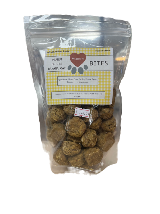 Peanut Banana Oat Bites