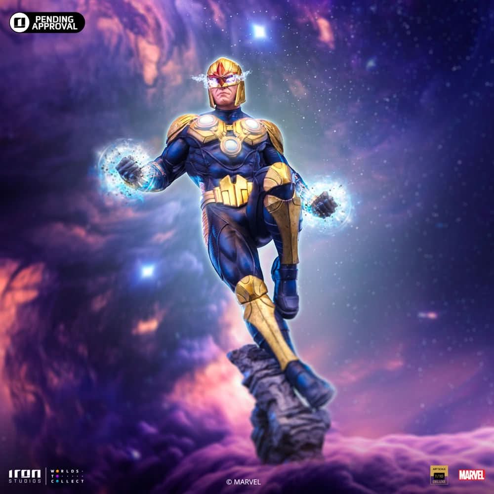 Nova Deluxe - Infinity Gauntlet Diorama - BDS Art Scale 1/10 - Iron Studios-1