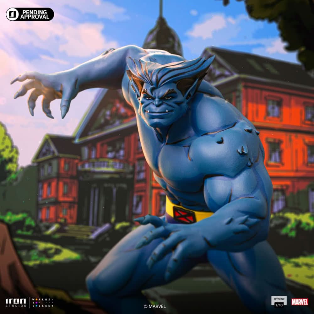 Statue Beast - X-Men 97 - Art Scale 1/10 - Iron Studios-0