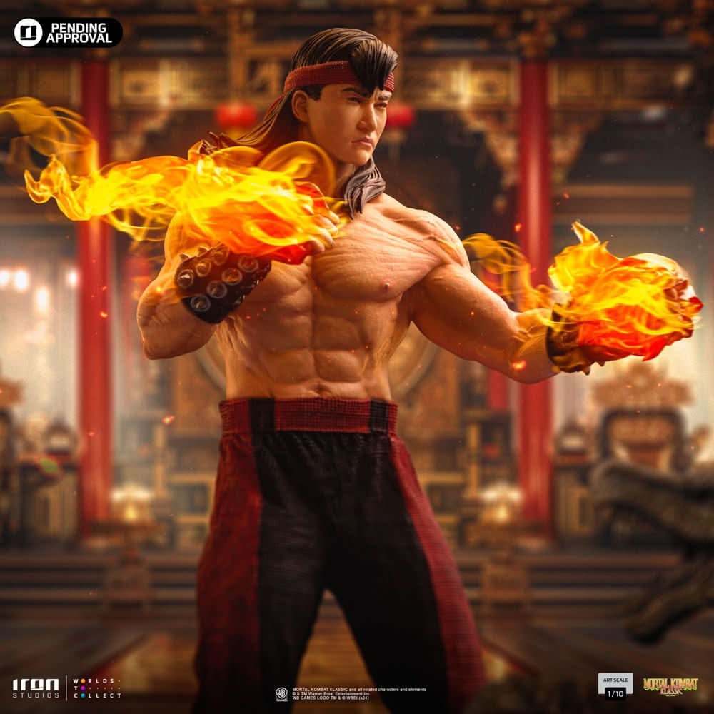 Statue Liu Kang - Mortal Kombat - Art Scale 1/10 - Iron Studios-1